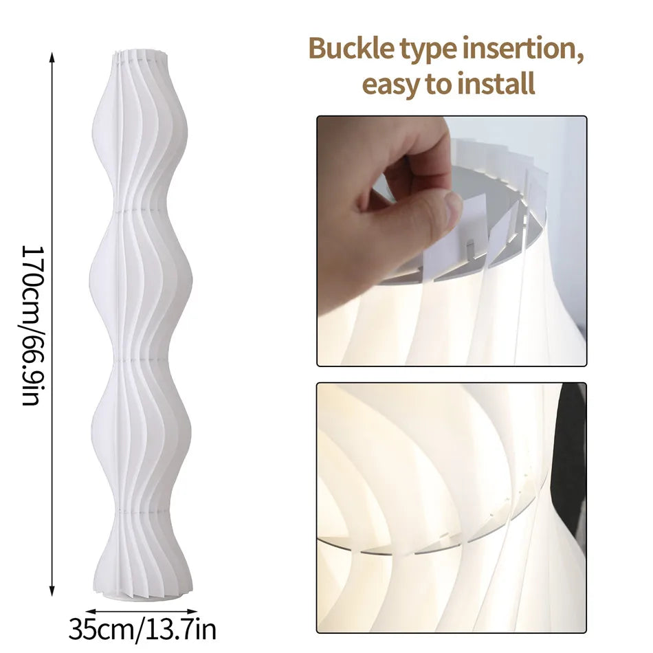 Modern LED Floor Lamp Dimmable Standing Light