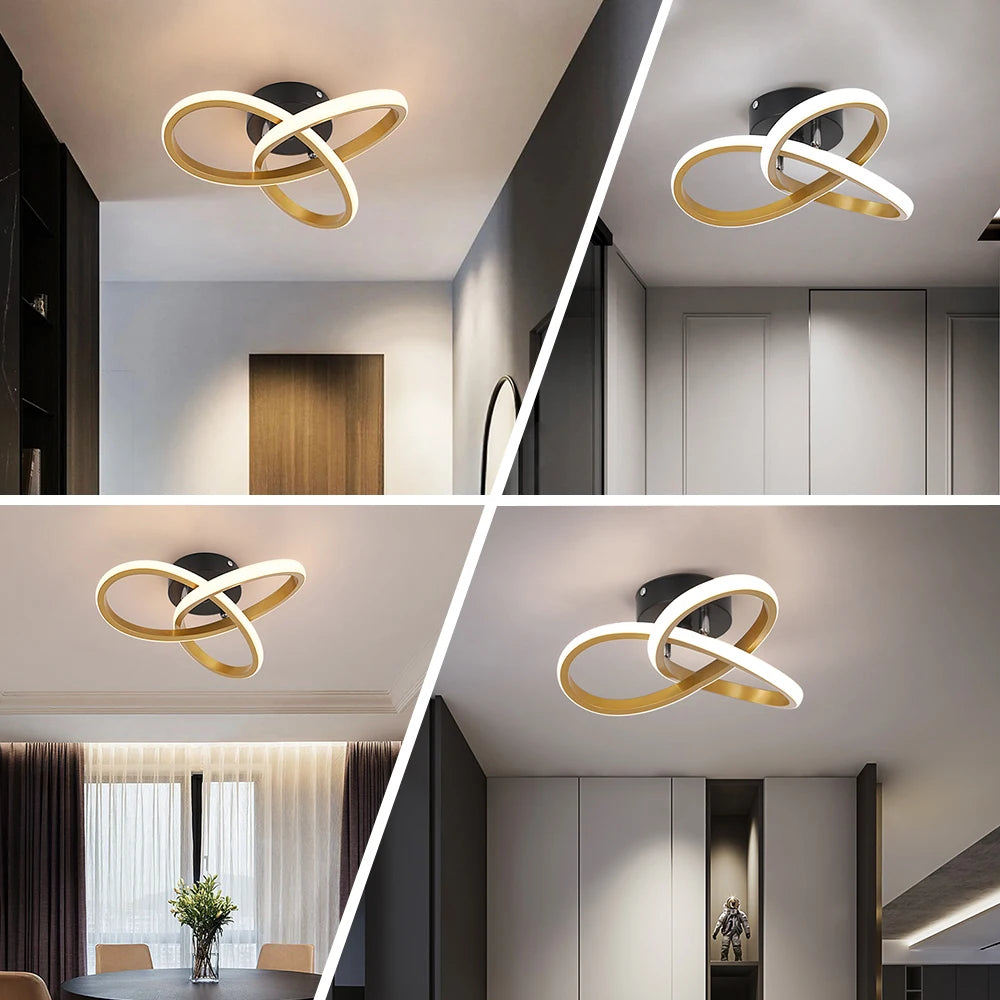 Minimalist LED Acrylic Pendant Light for Dining and Living Room