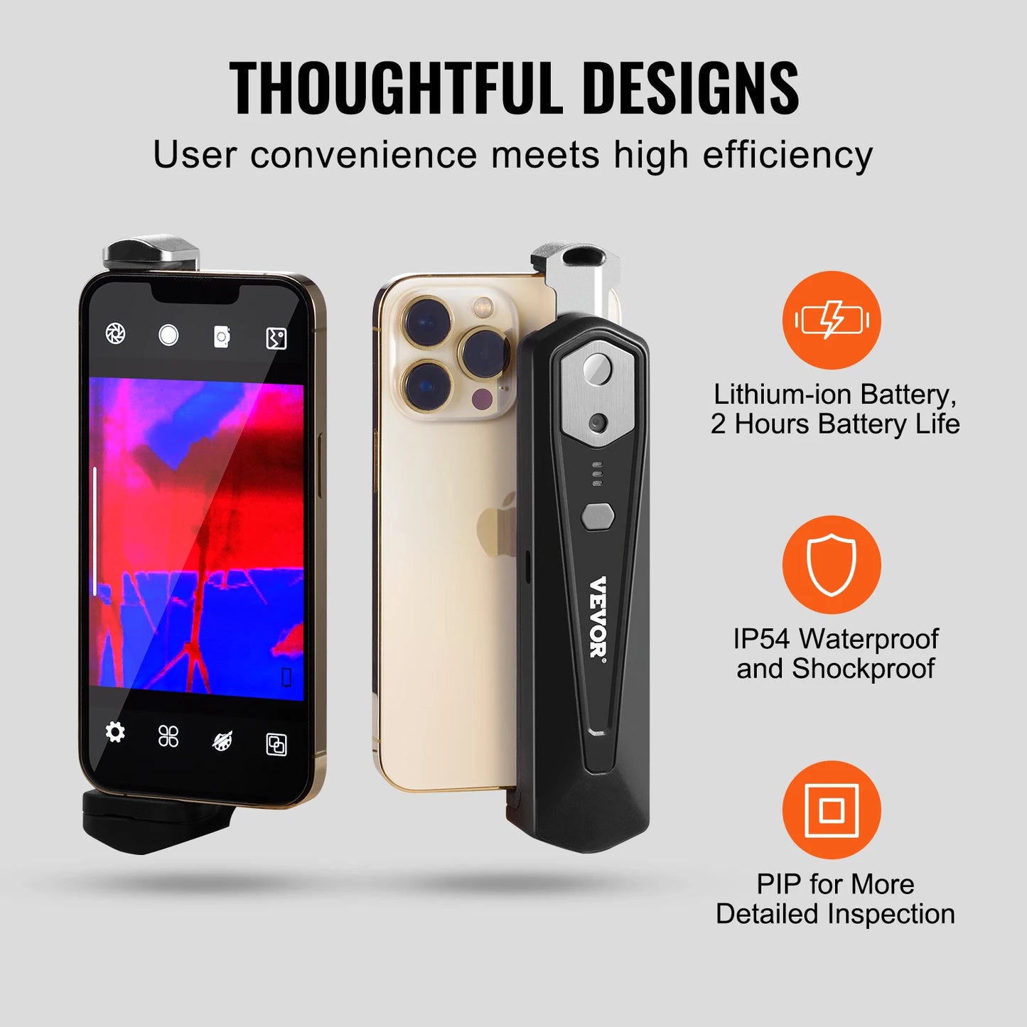Thermal Imaging Camera High Resolution for Android and iOS