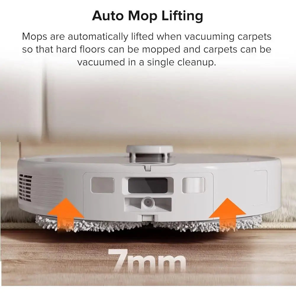 Robotic Vacuum and Mop with Auto Empty Dock