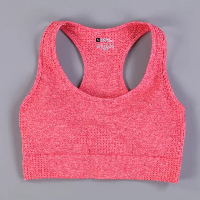 Seamless Push-Up Sports Bra for Women