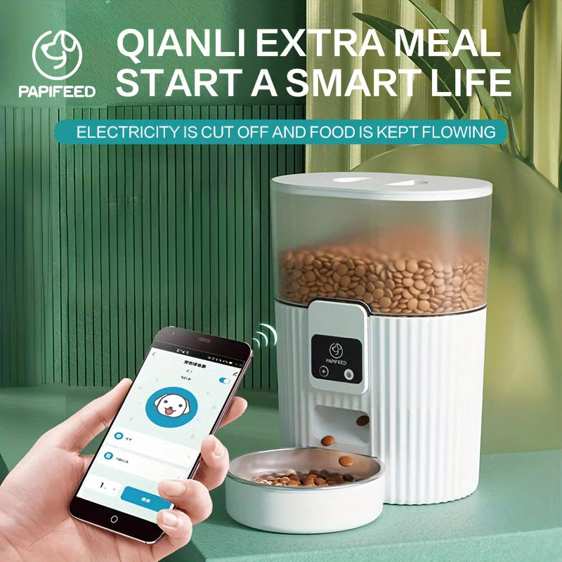 Smart WiFi Pet Food Dispenser Automatic Feeder