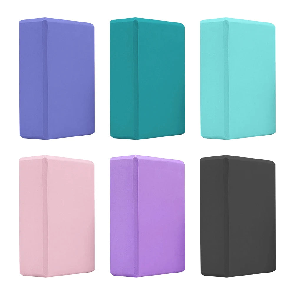 High-Density EVA Yoga Block for Stability & Support