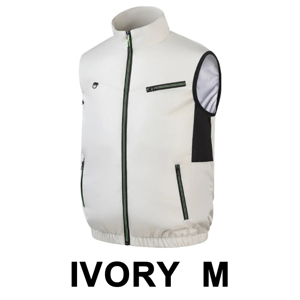 Wearable Cooling Fan Vest with 3 Speed Settings