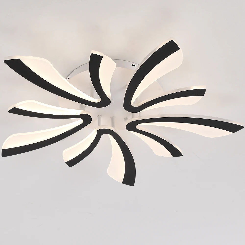 Modern Acrylic Branch LED Chandelier Pendant Light