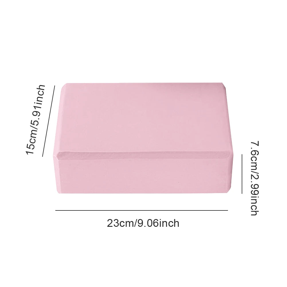 High-Density EVA Yoga Block for Stability & Support