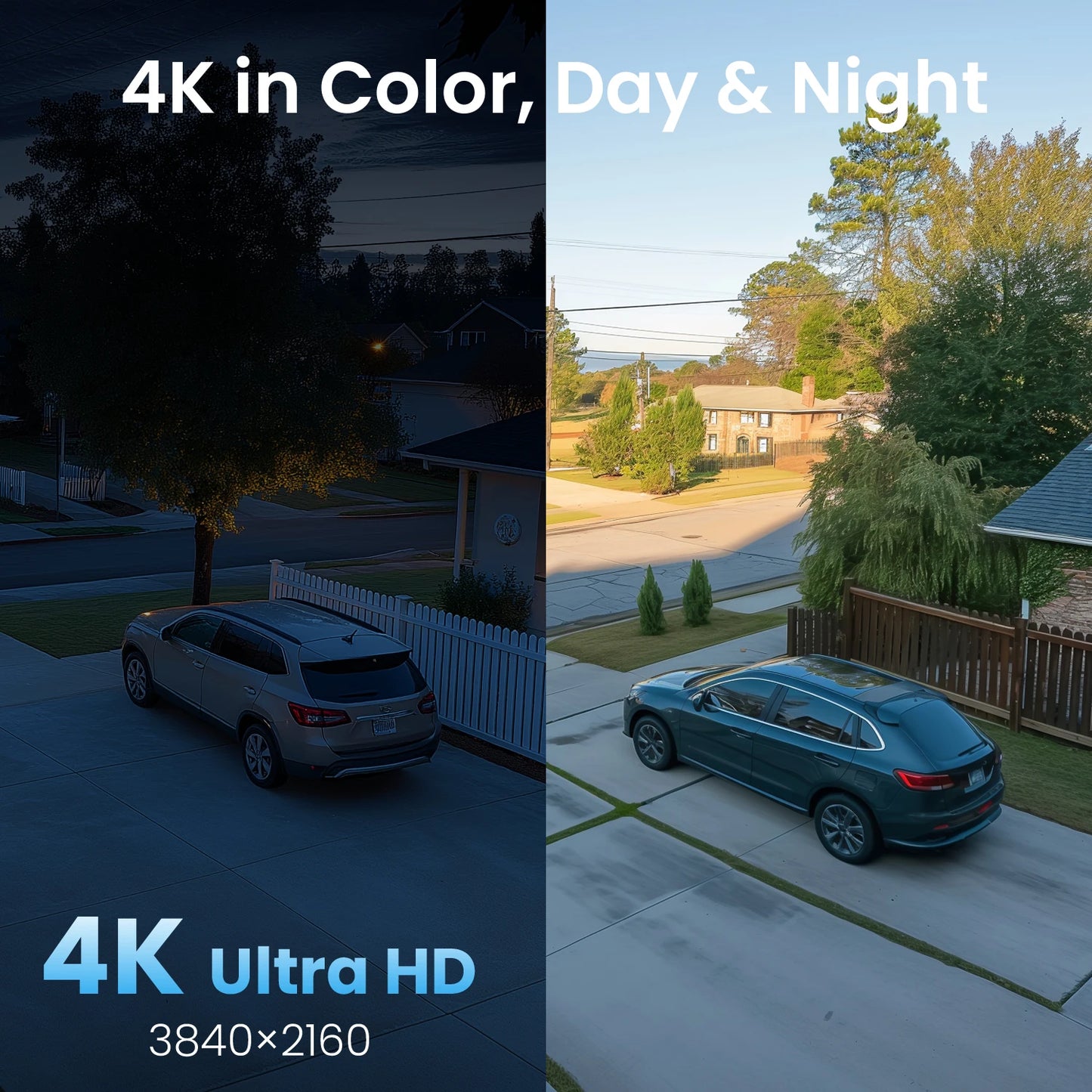 4K WiFi 6 Security Camera System with 8CH NVR and Pan Tilt Cameras