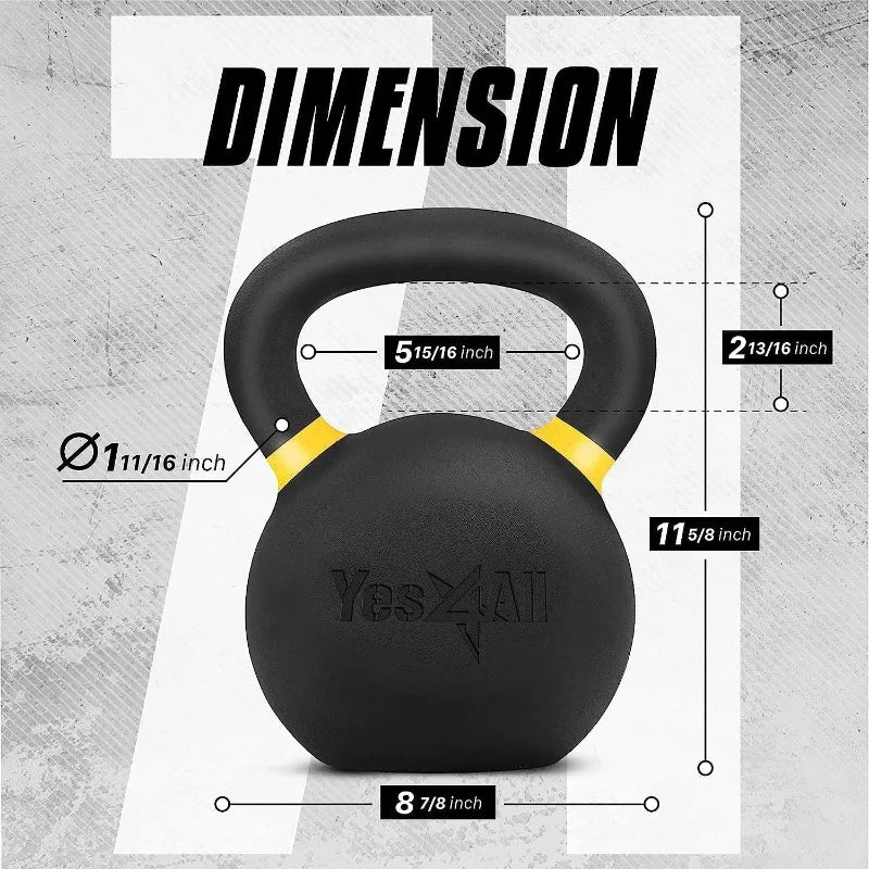 Cast Iron Kettlebell for Strength Training