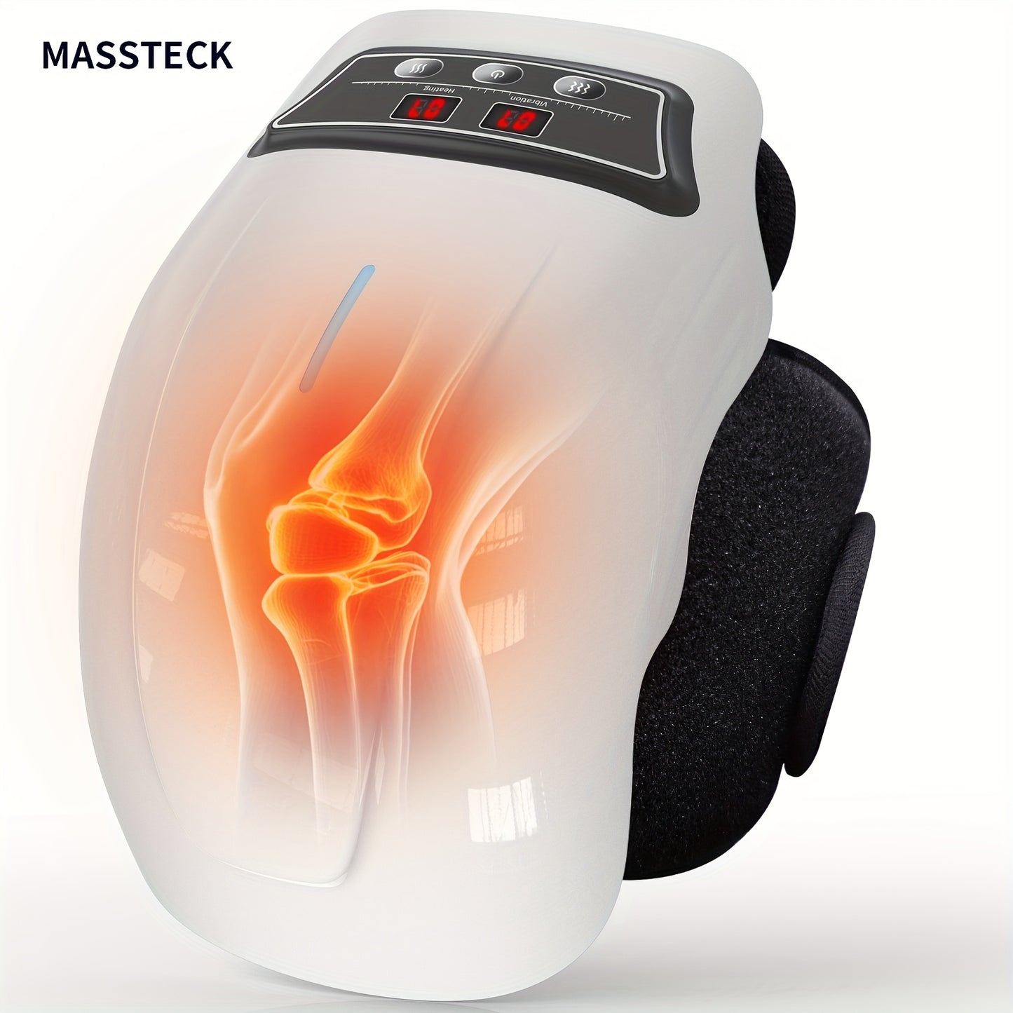 Cordless Heated Knee Massager with Vibration