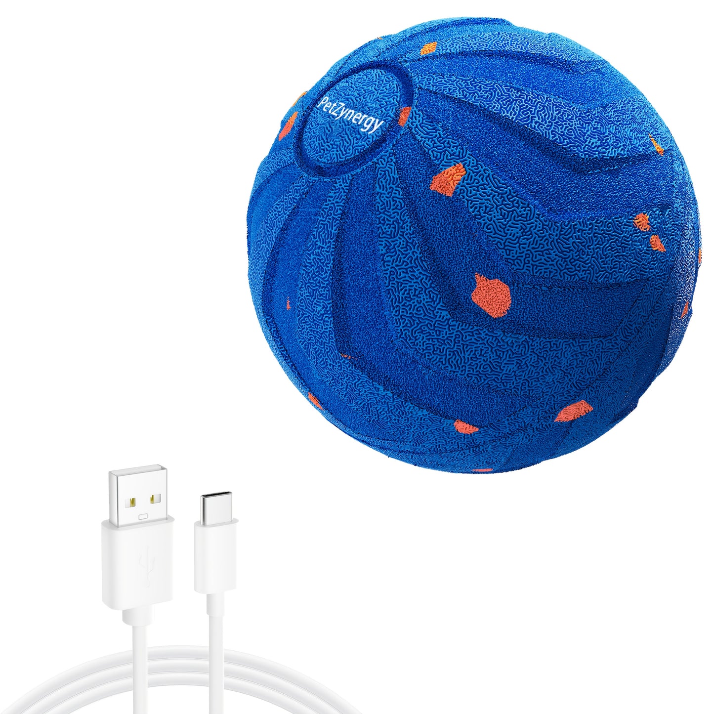 Smart Interactive Dog Ball with Automatic Bounce and Rotation