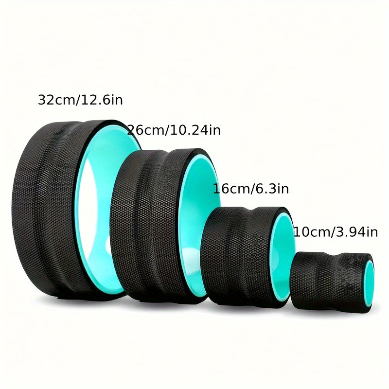Yoga Wheel and Muscle Roller Stretch Set