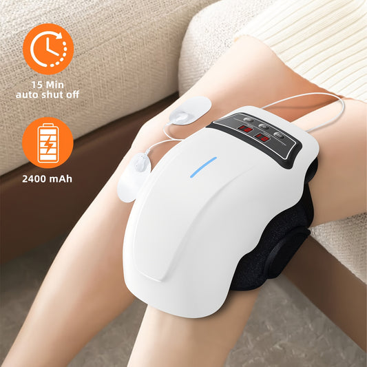 Cordless Heated Knee Massager with Vibration