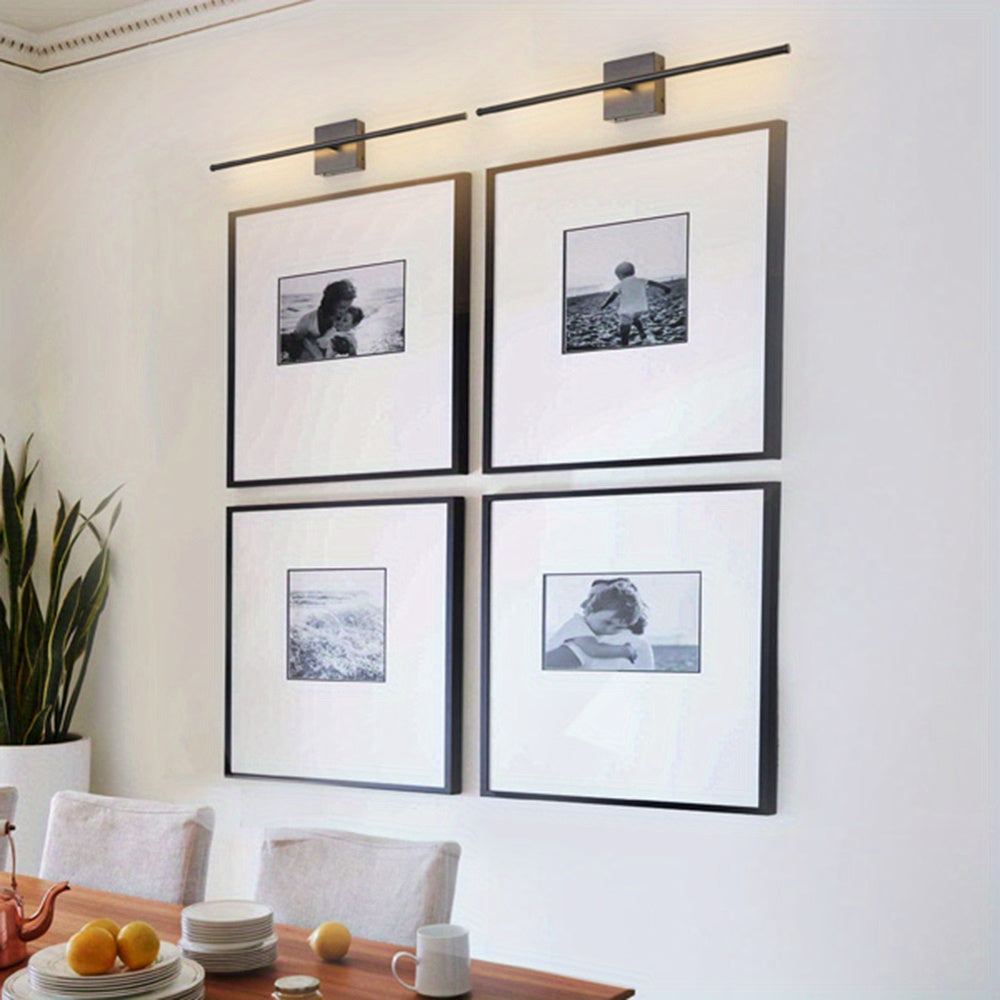 Rechargeable LED Wall Sconce Set with Remote Control