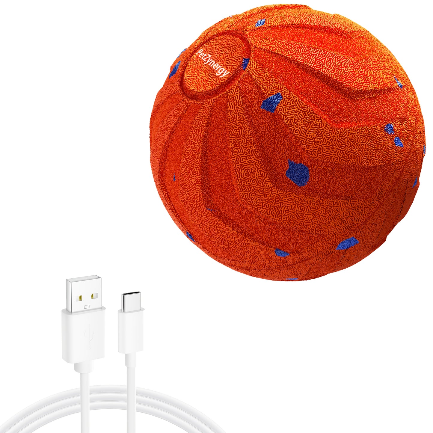 Smart Interactive Dog Ball with Automatic Bounce and Rotation