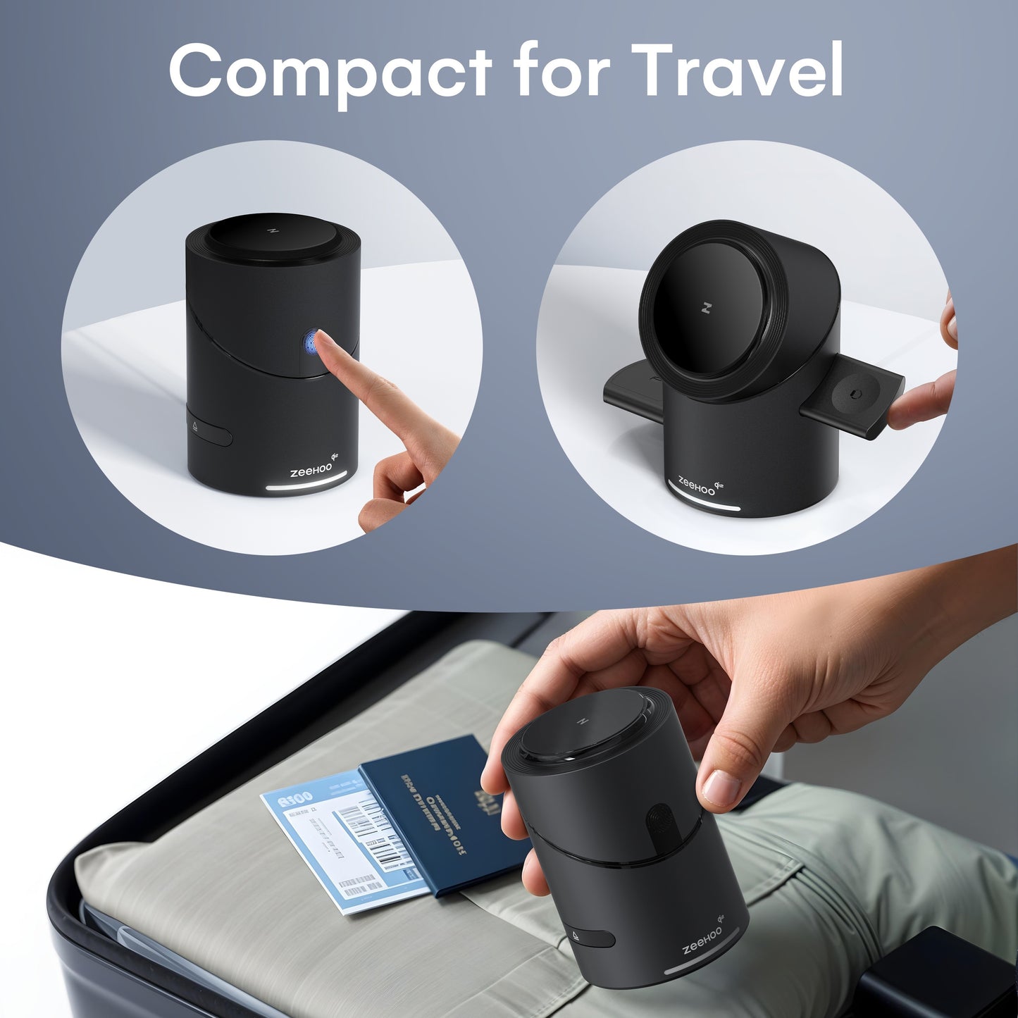 3 in 1 Wireless Charging Station 15W Fast Charger for Phone Watch and Earbuds