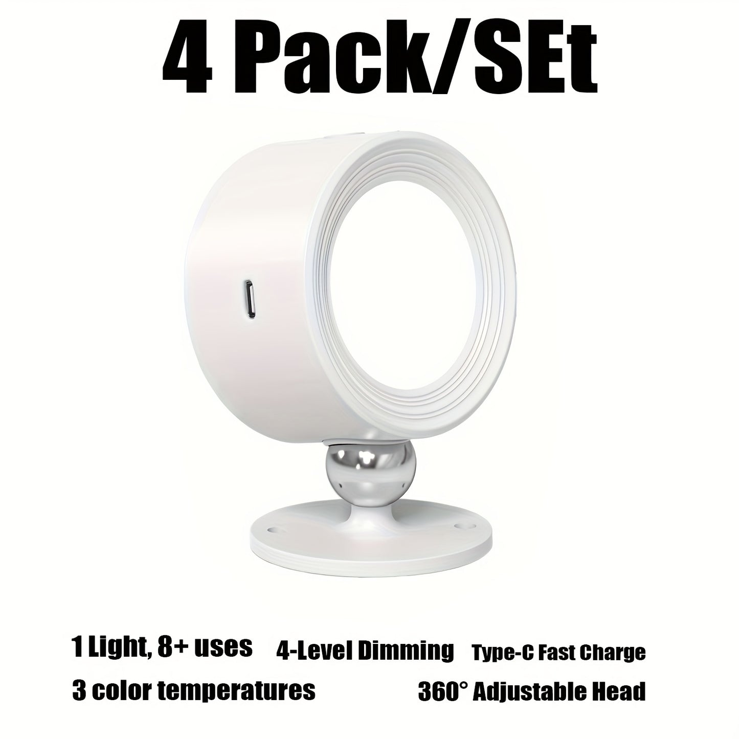 Rechargeable Wireless LED Wall Light with Remote
