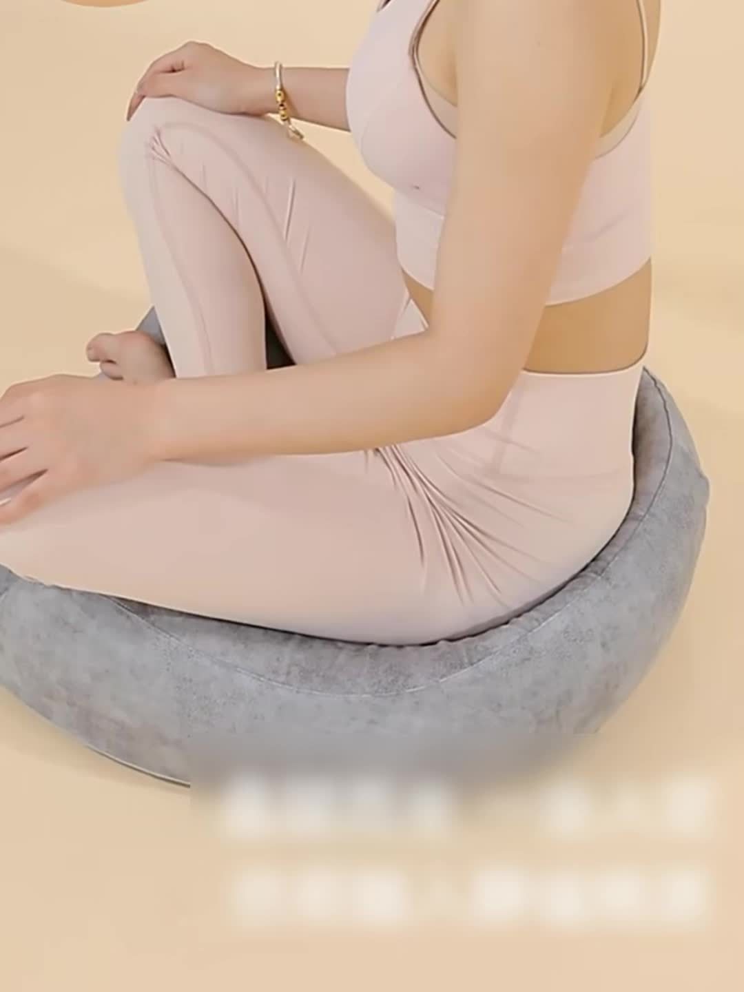 Memory Foam Meditation Cushion for Yoga and Seating
