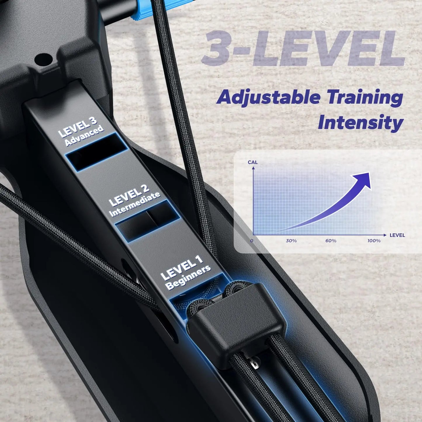 Multifunctional Core and Ab Trainer with Rowing Machine for Home Gym