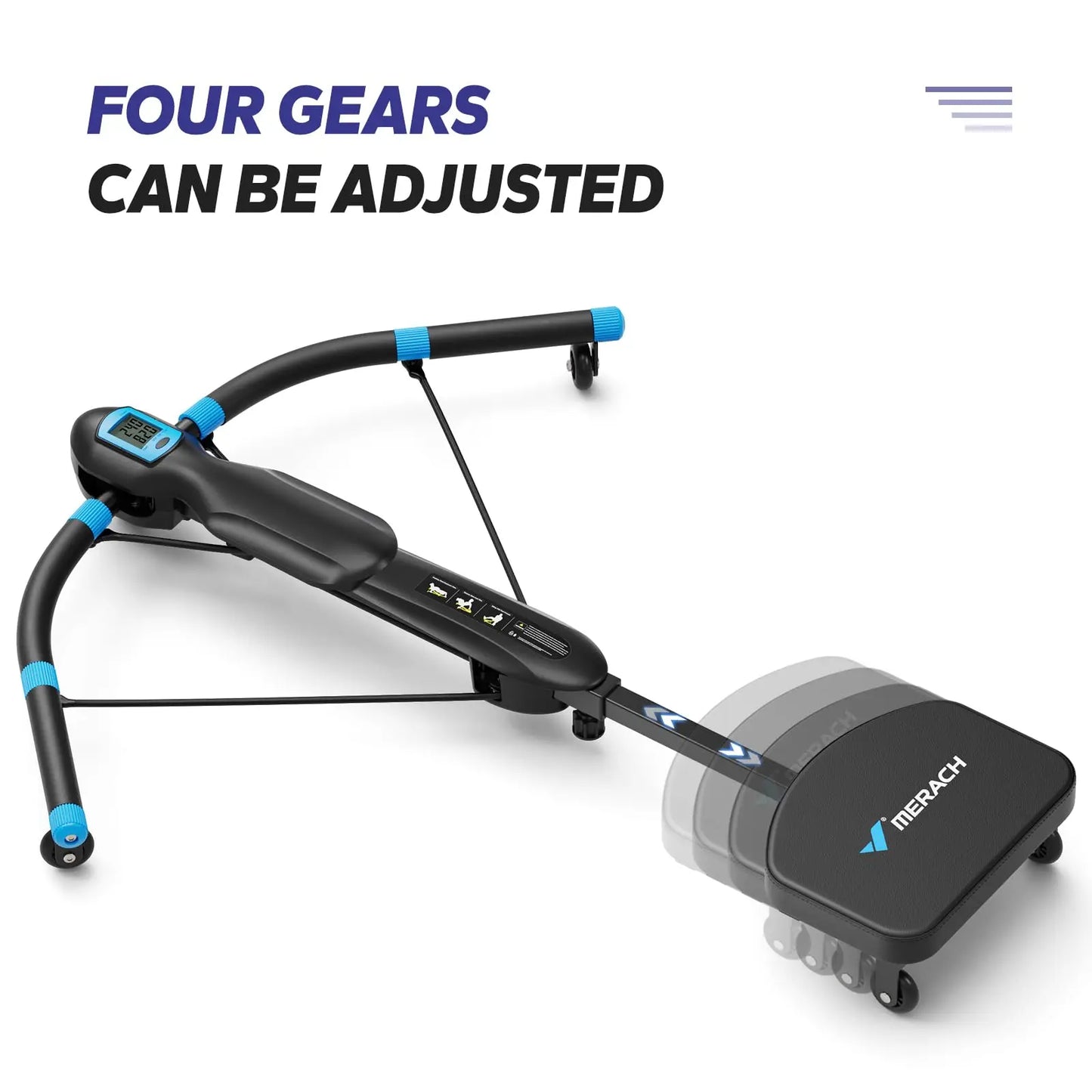 Multifunctional Core and Ab Trainer with Rowing Machine for Home Gym