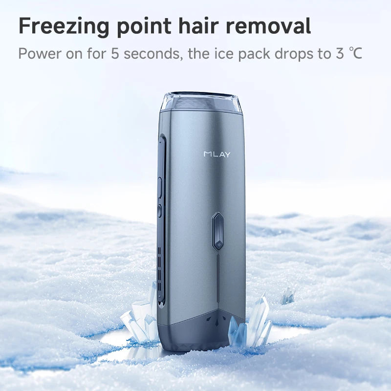 **IPL Ice Cooling Hair Removal Device with Unlimited Flashes**
