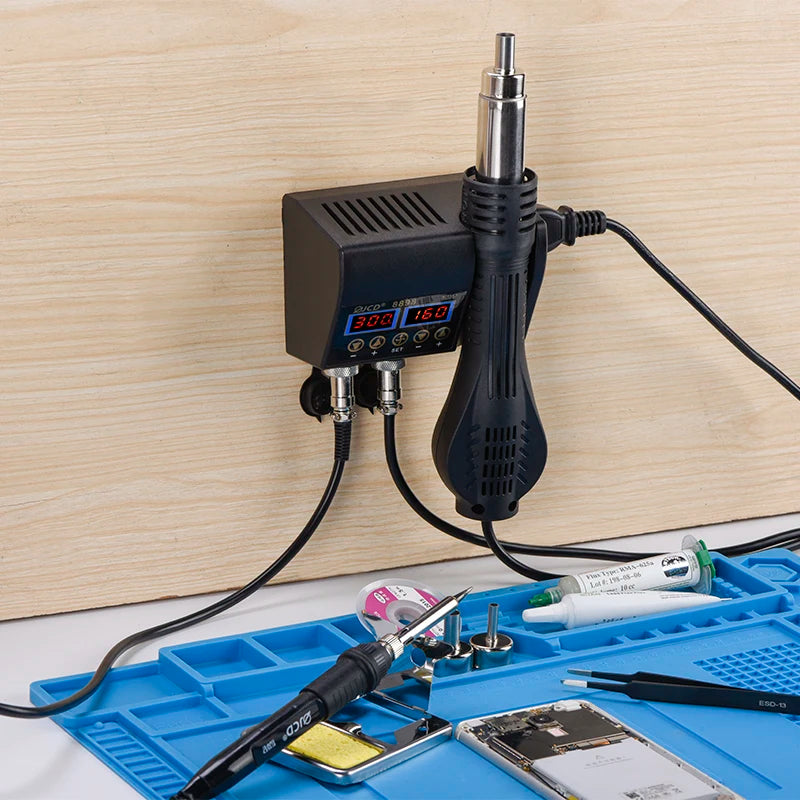 Digital LCD Soldering Rework Station Kit
