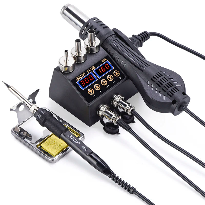 Digital LCD Soldering Rework Station Kit