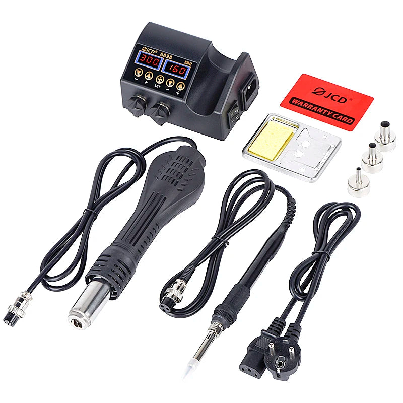 Digital LCD Soldering Rework Station Kit
