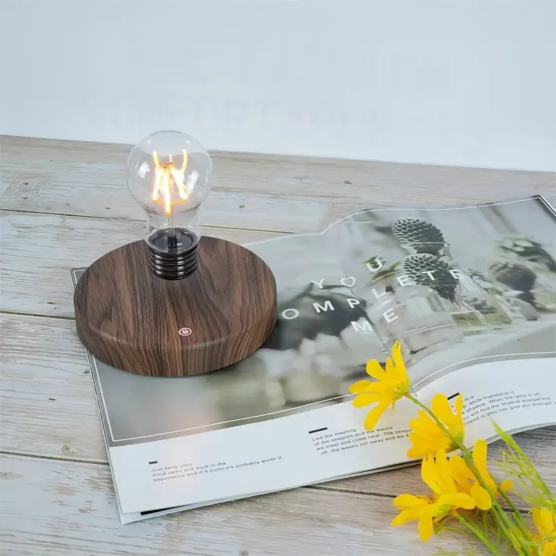 Magnetic Levitating LED Light Bulb for Home and Office Decor