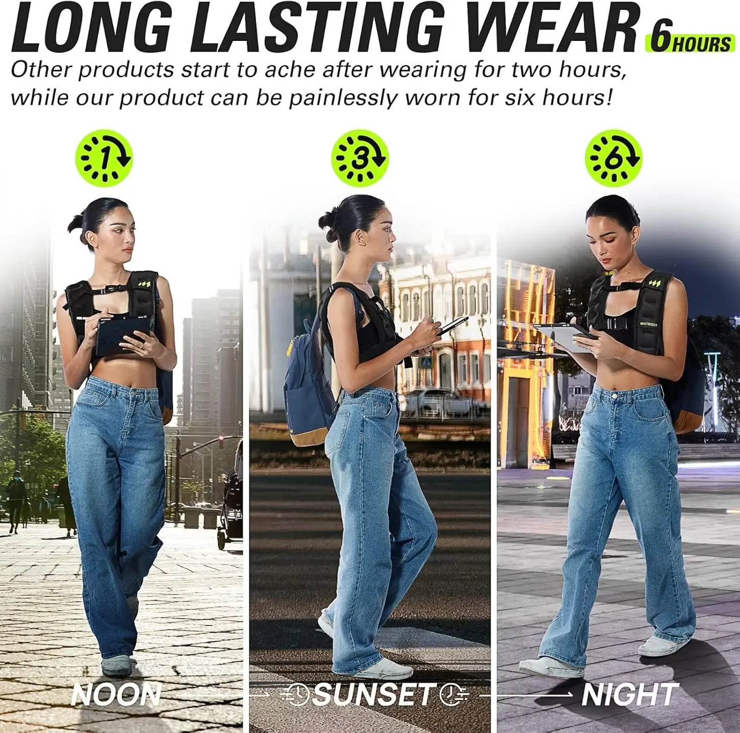 **Adjustable Weighted Vest for Strength Training and Cardio**