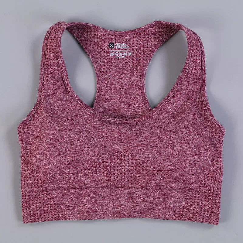 Seamless Push-Up Sports Bra for Women