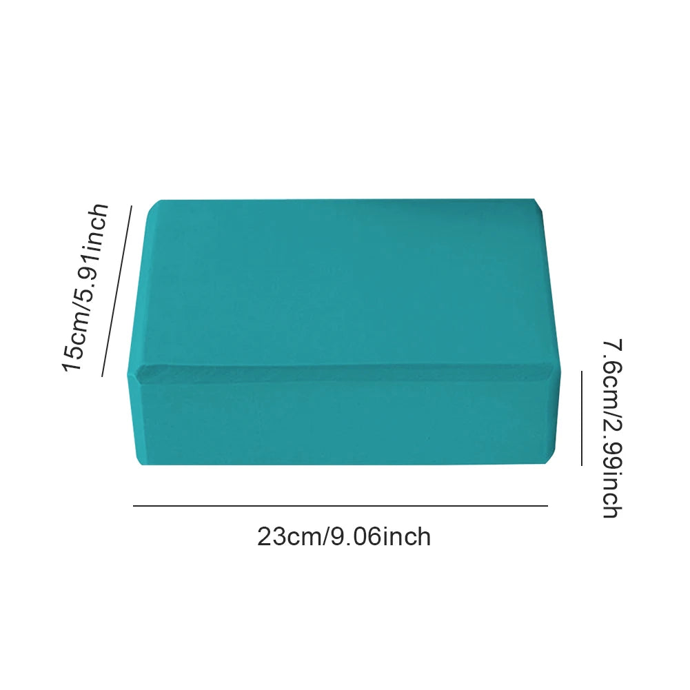 High-Density EVA Yoga Block for Stability & Support