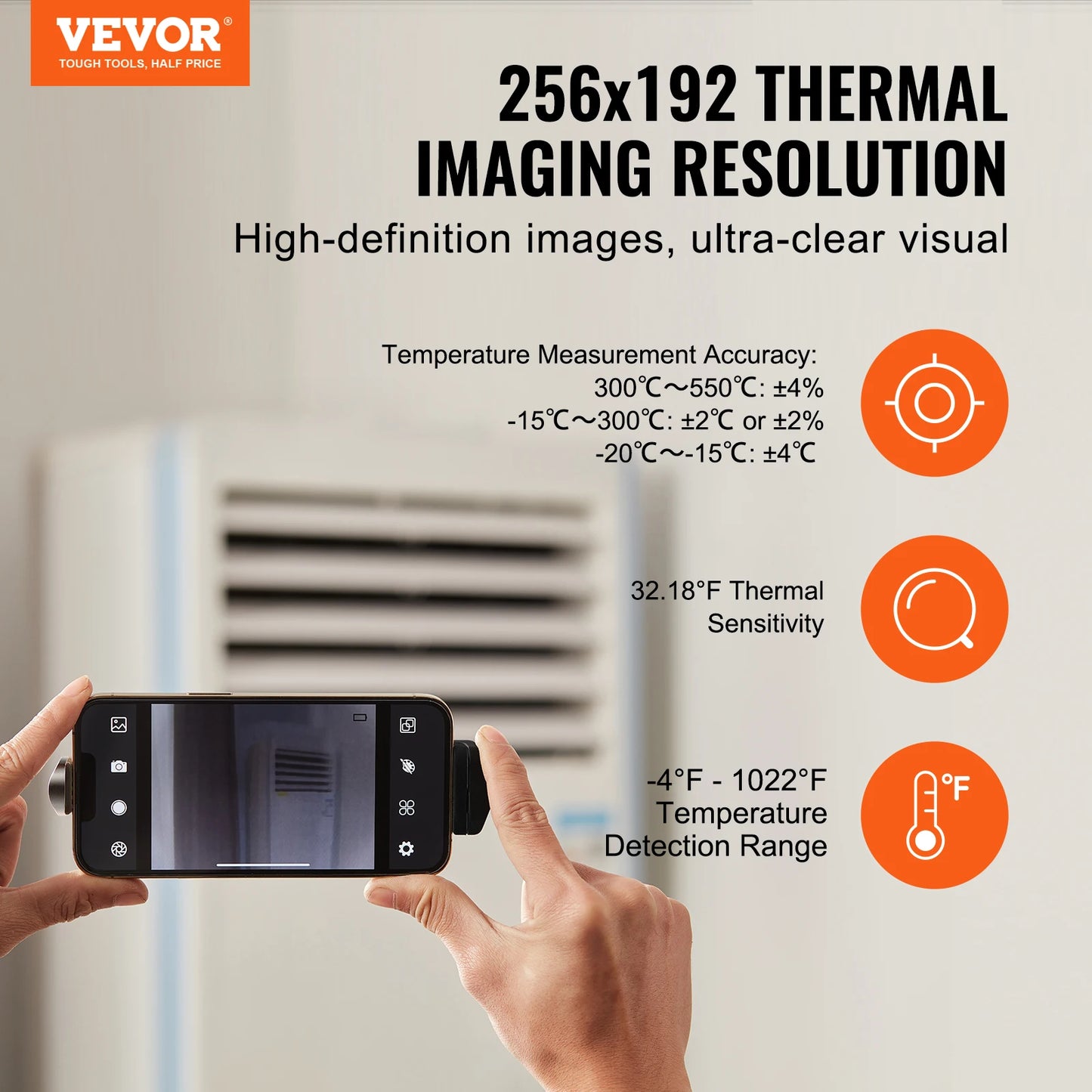 Thermal Imaging Camera High Resolution for Android and iOS