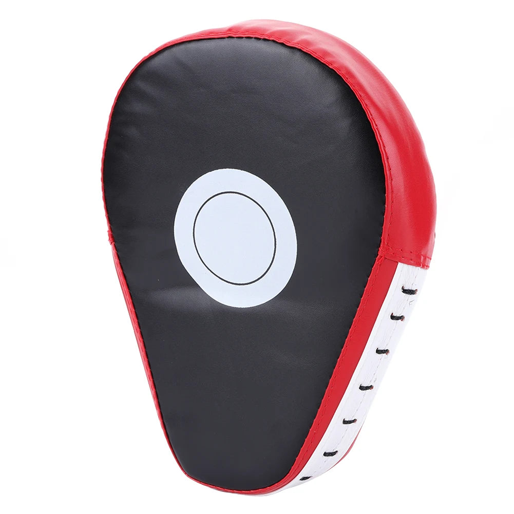 Curved PU Leather Boxing Mitts for Martial Arts Training
