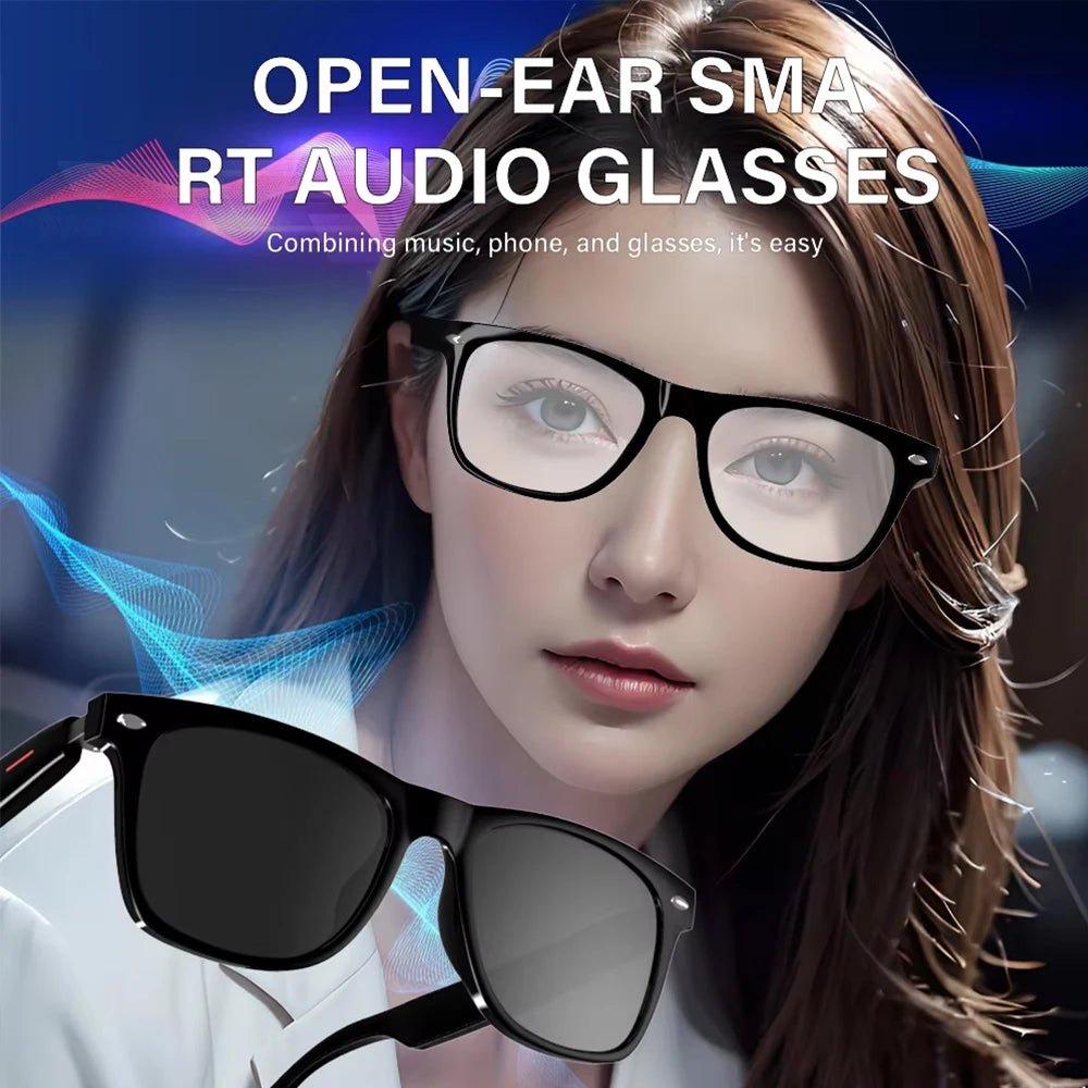 Smart Bluetooth Glasses Wireless Music and Calling Anti Blue Light
