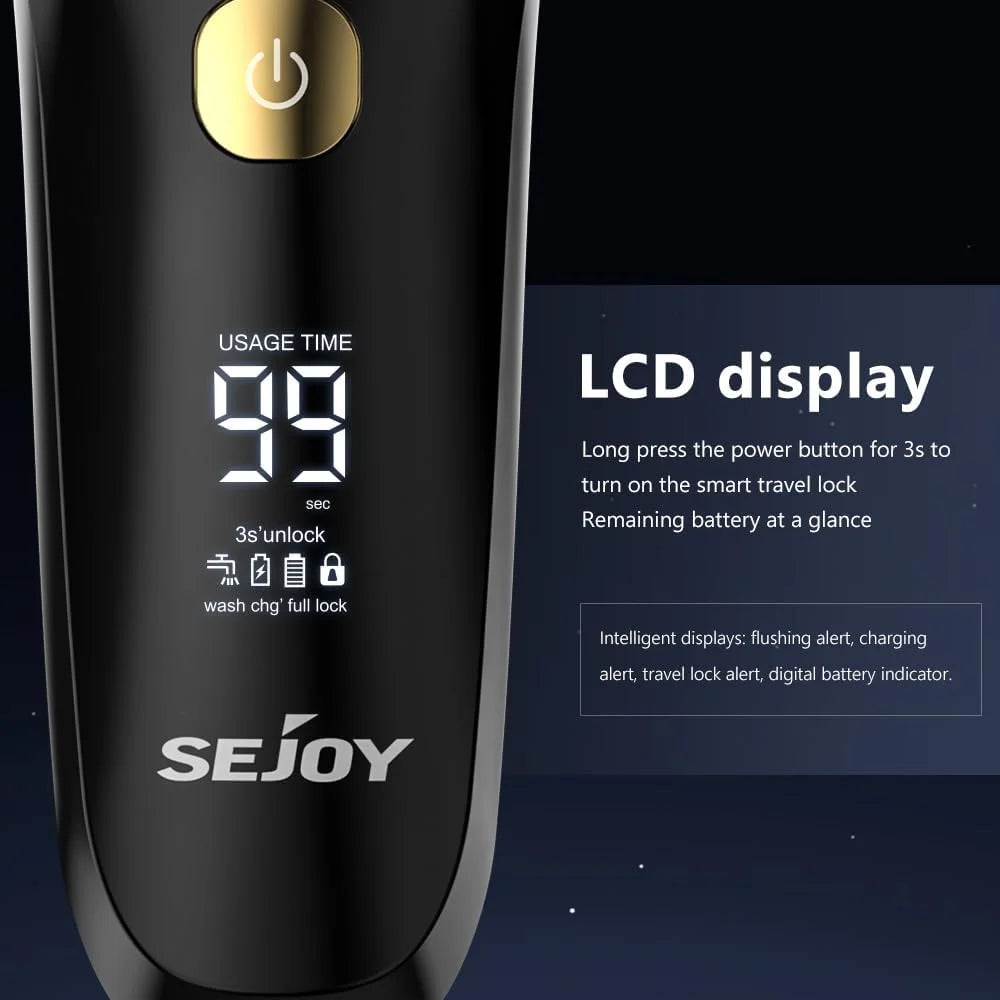 Rechargeable Waterproof Foil Shaver for Men