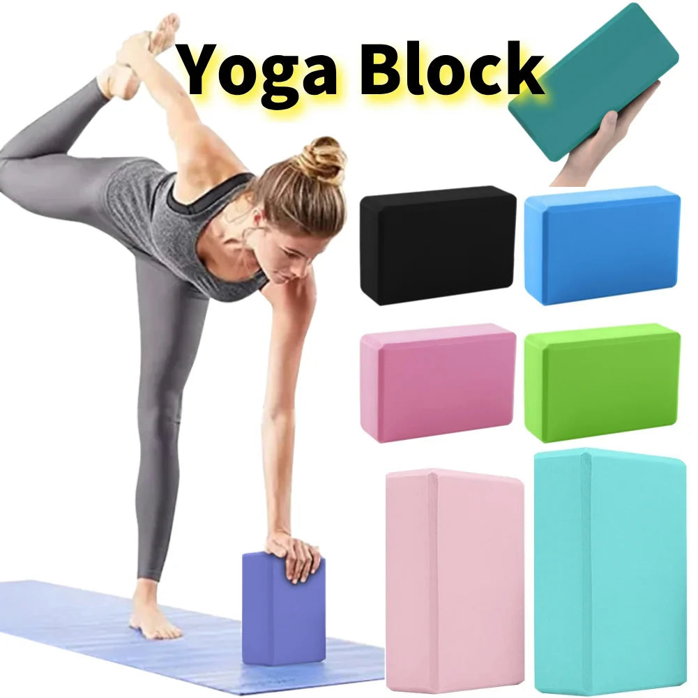 High-Density EVA Yoga Block for Stability & Support