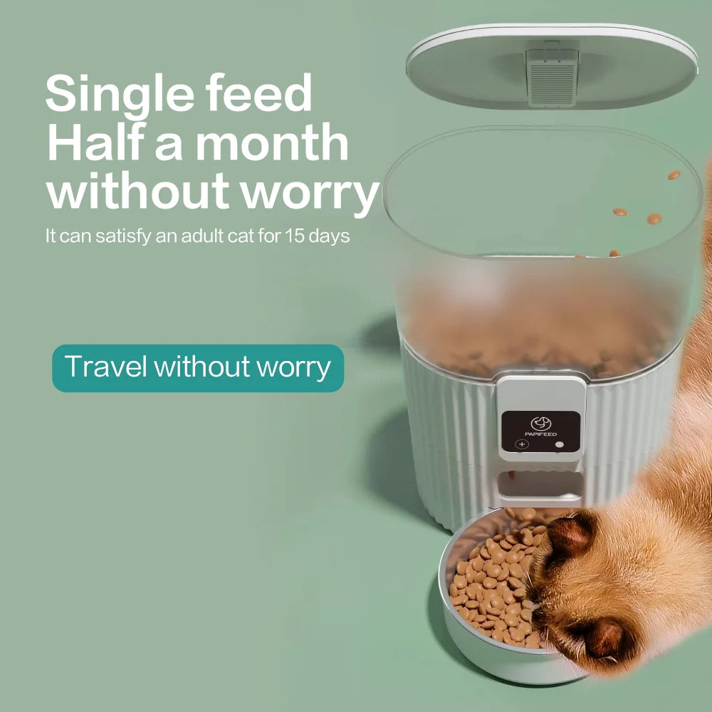 Smart WiFi Pet Food Dispenser Automatic Feeder