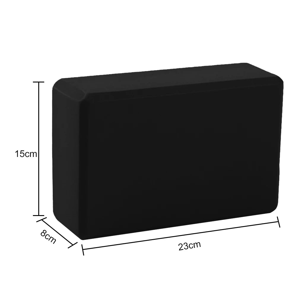High-Density EVA Yoga Block for Stability & Support