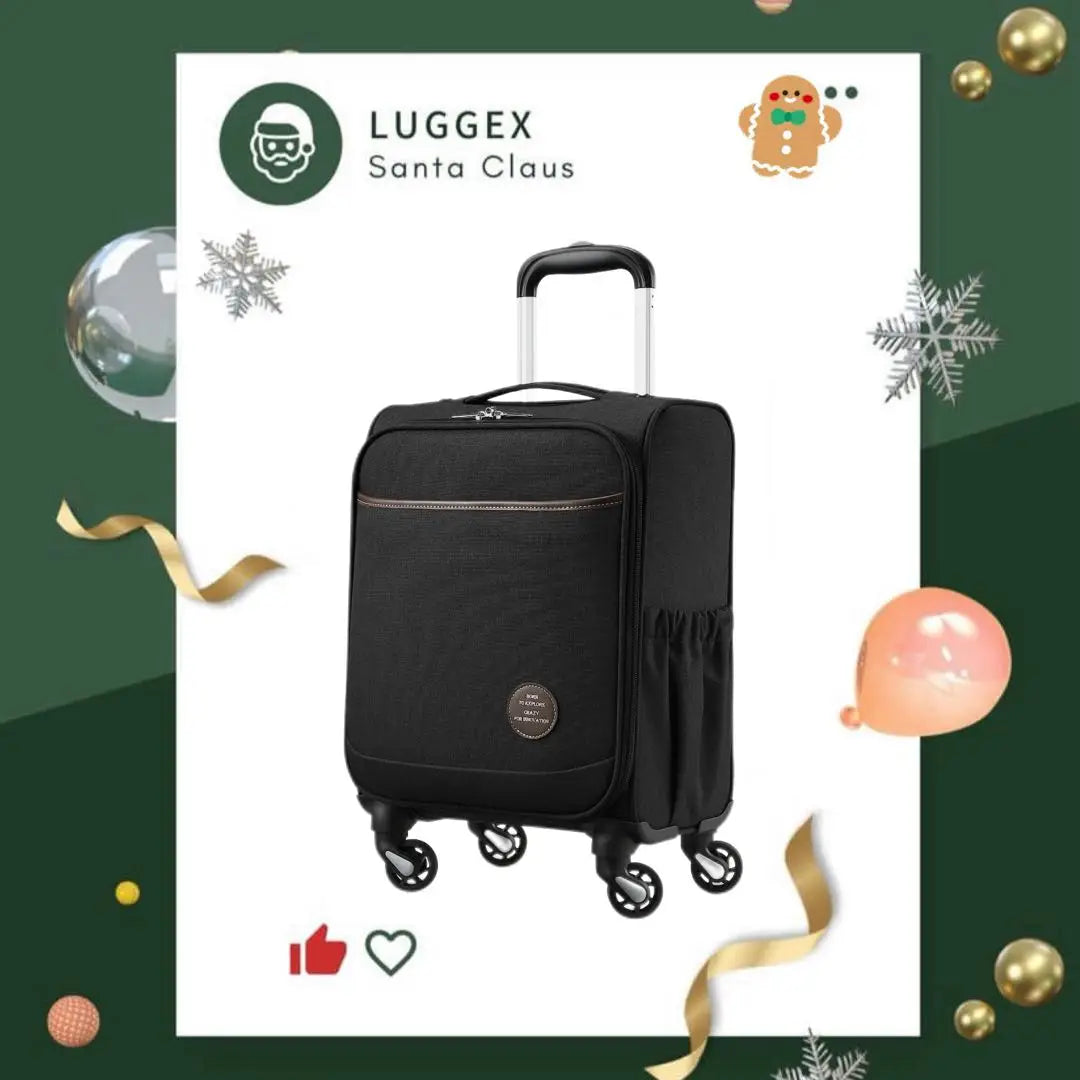 Underseat Carry On Luggage with Wheels and Front Lid