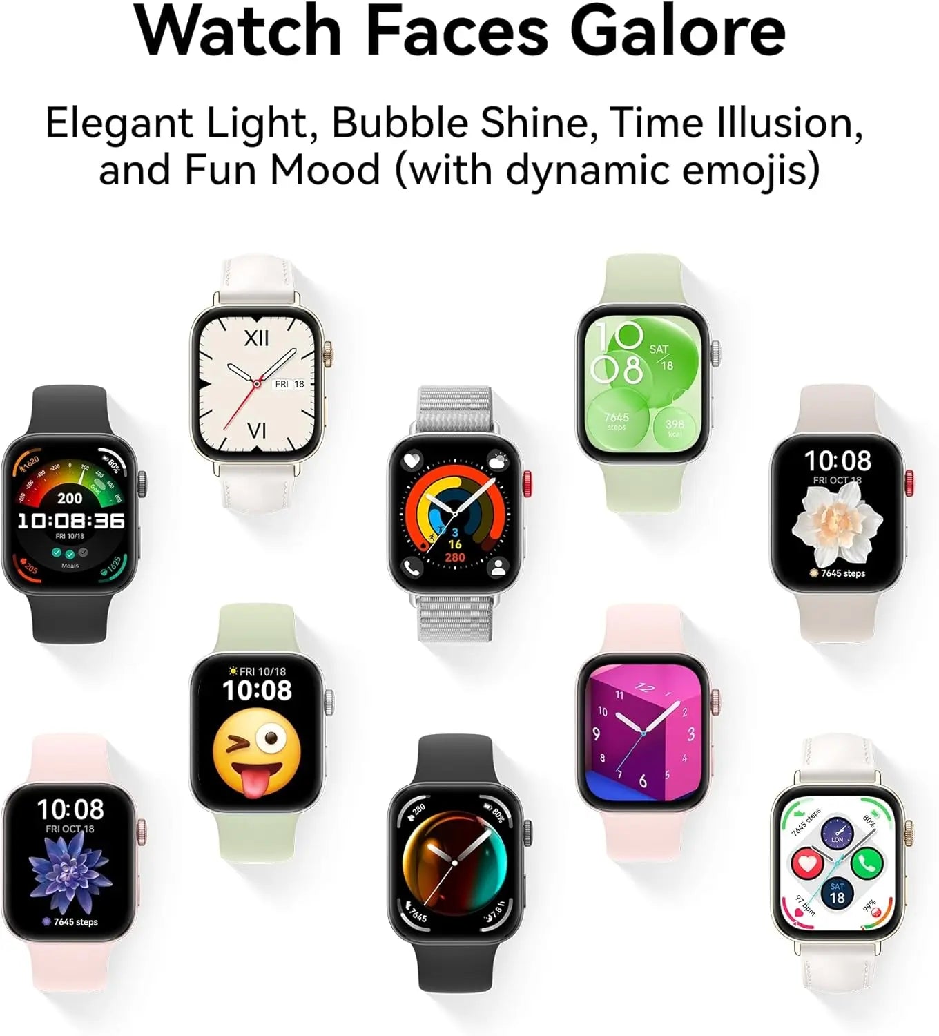 Huawei Watch Fit 3 AMOLED Display Slim Fitness Smartwatch