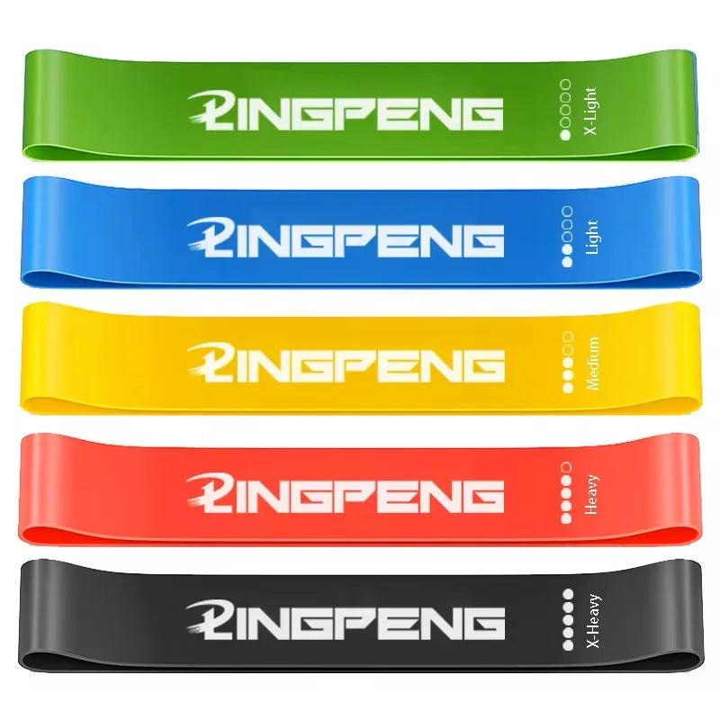 Fitness Resistance Bands Set 5 Pieces for Workout and Yoga