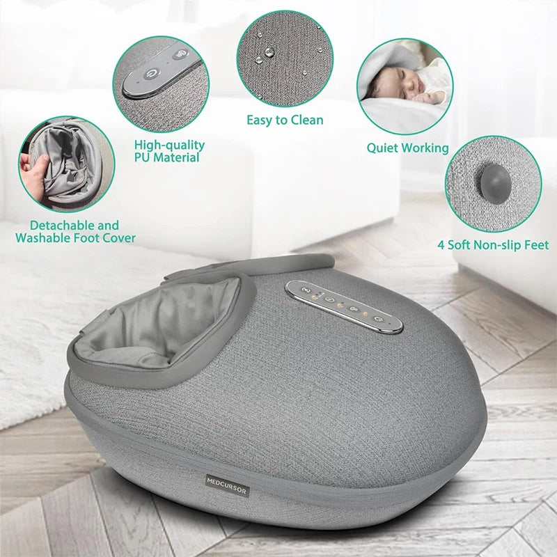 Foot Massager with Heat and Deep Kneading Therapy