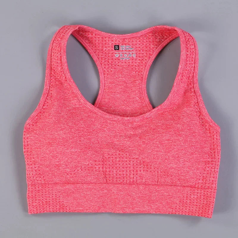 Seamless Push-Up Sports Bra for Women