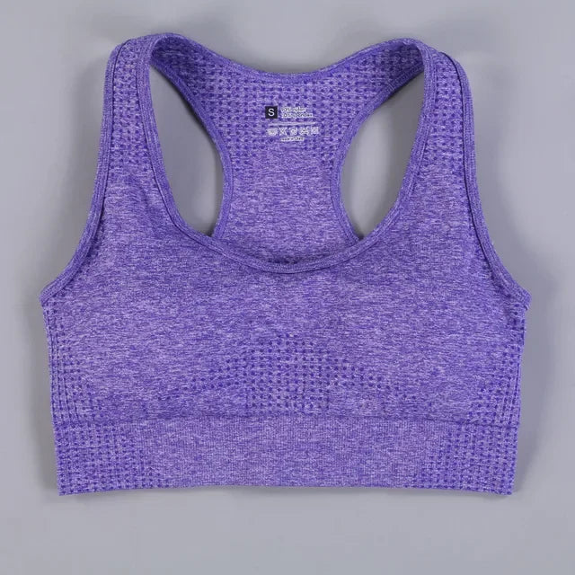 Seamless Push-Up Sports Bra for Women