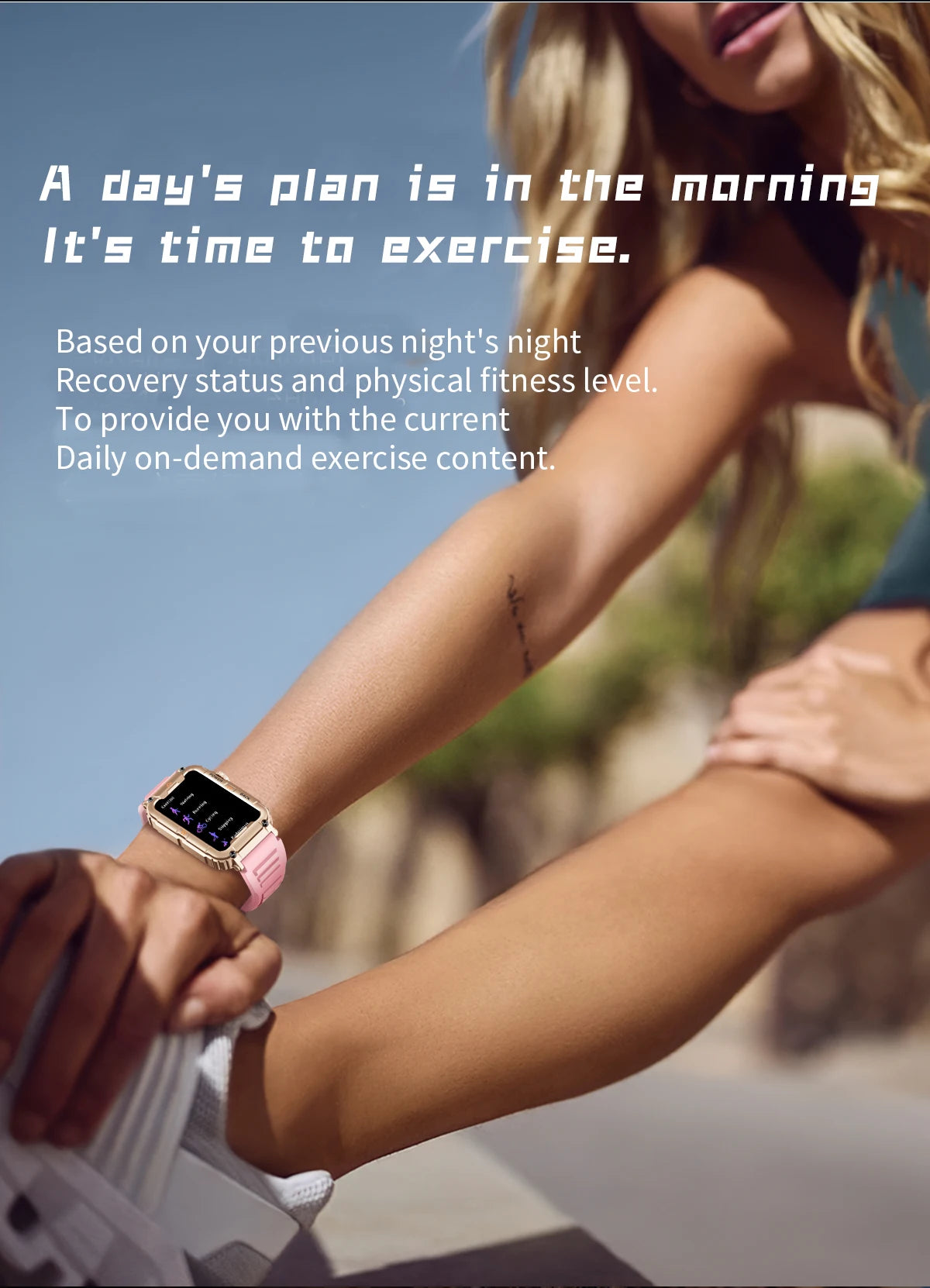 Military Smart Watch Bluetooth Call Health Fitness Tracker