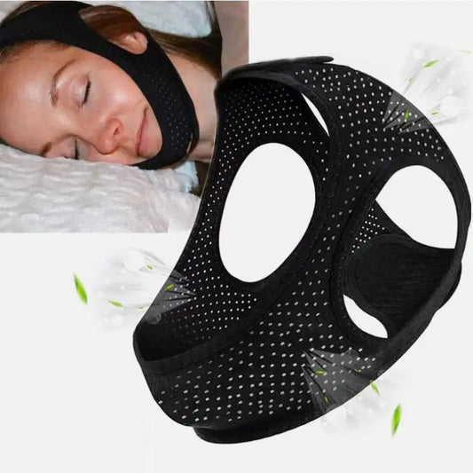Face Slimming Chin Strap with Anti Snore Support