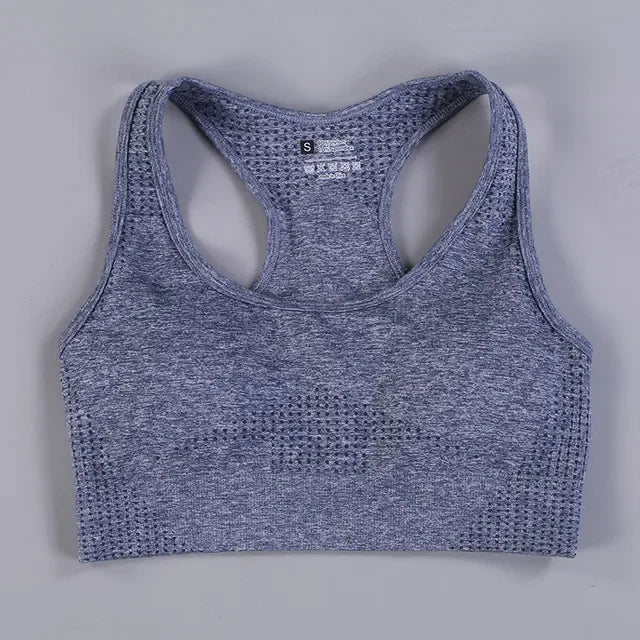 Seamless Push-Up Sports Bra for Women