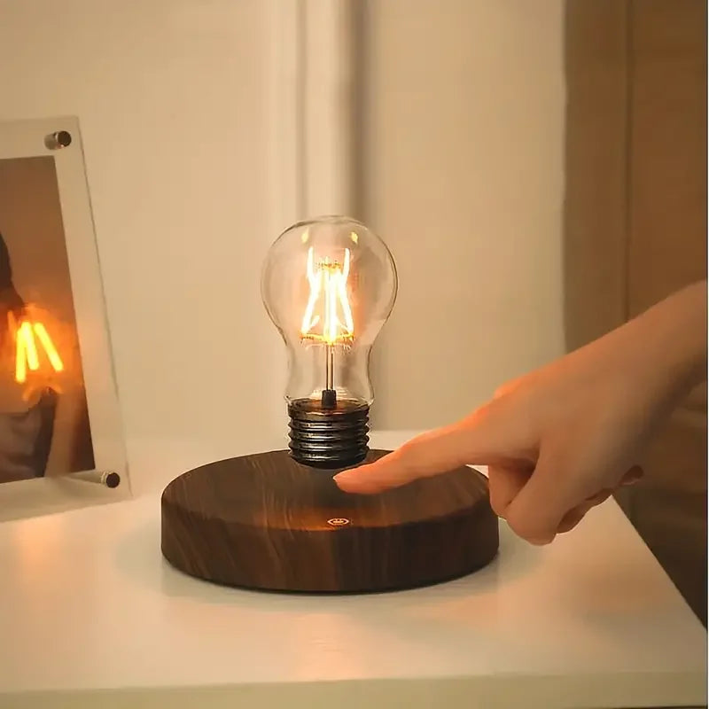 Magnetic Levitating LED Light Bulb for Home and Office Decor