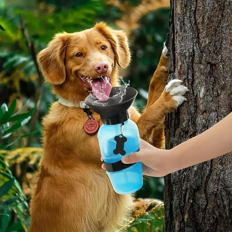 Portable Leakproof Dog Water Bottle for Travel and Outdoor Use