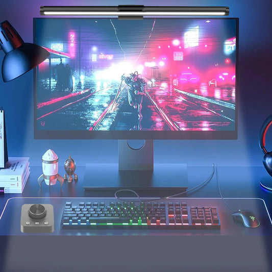 Wiscolor 44cm LED Screen Light Bar for Desktop Eye Protection Reading and Gaming